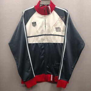 VTG Live Mechanics Urban Hip Hop Men's XL Track Jacket Full Zip Good Year Collab